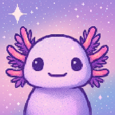 Axolote Pixel Art